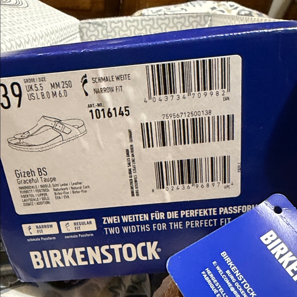 Birkenstock Women's Metallic Rose Gold T-Strap Sandals - Picture 4 of 5